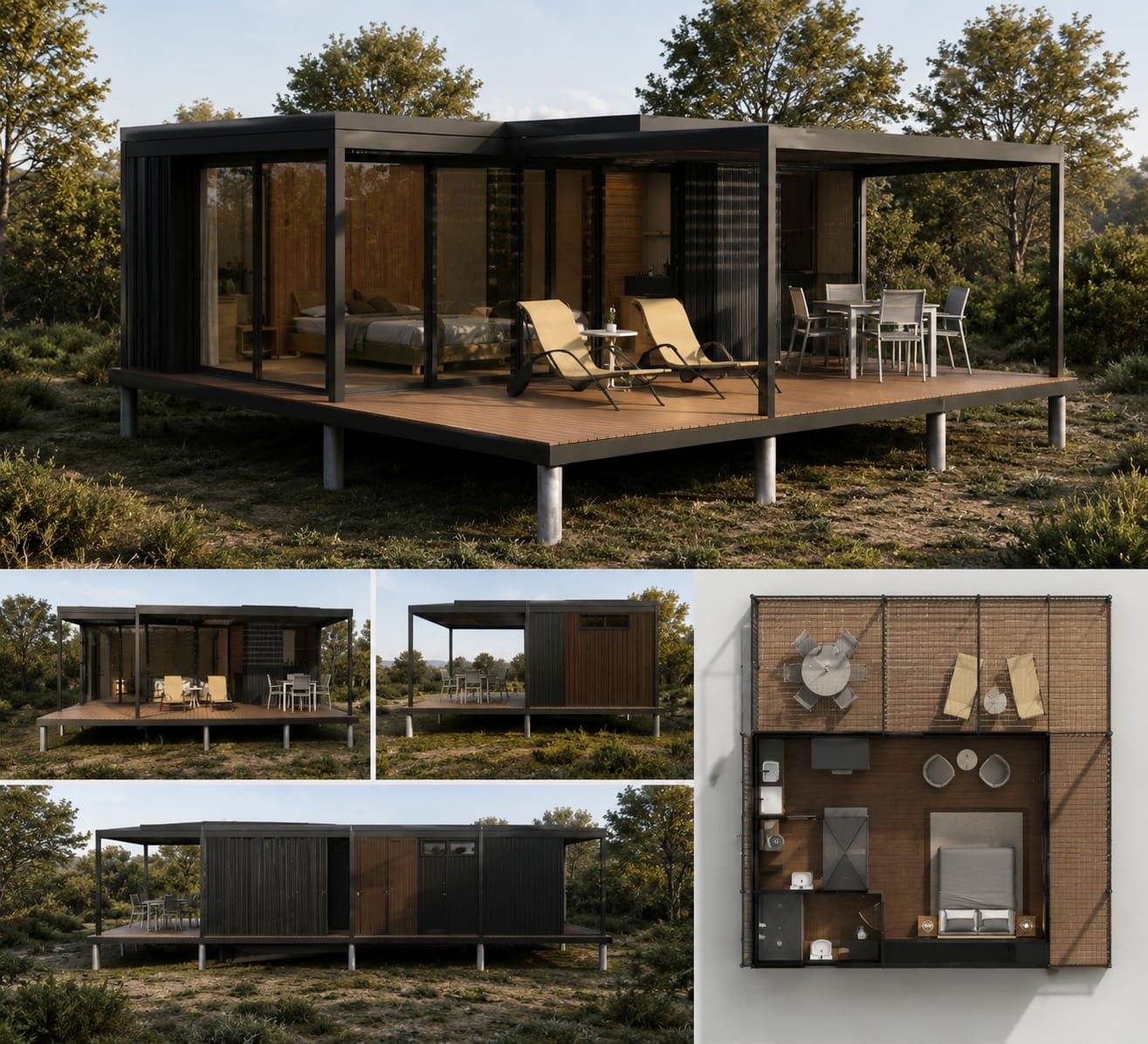 The Retreat — 3 × 6 m unit