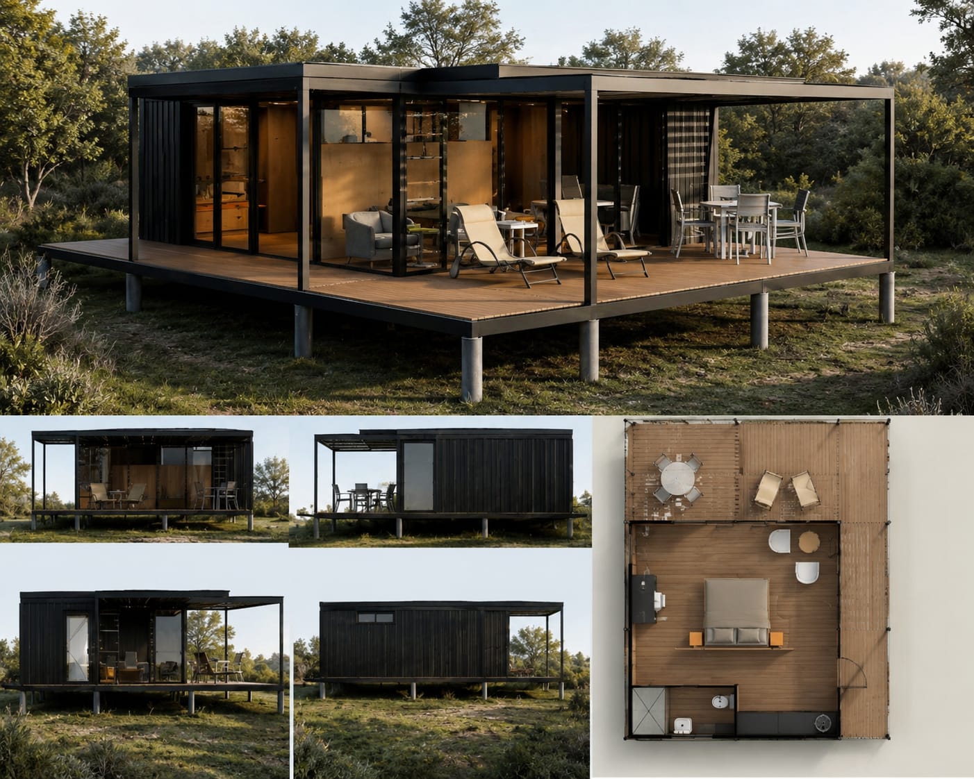 The Residence — 6 × 6 m unit