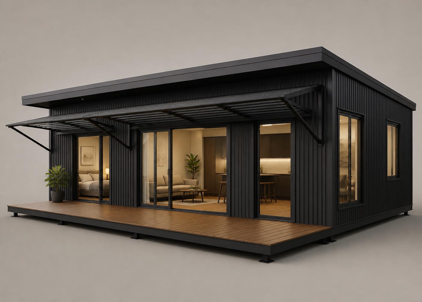 The Residence — 6 × 6 meter luxury tiny home in South Africa